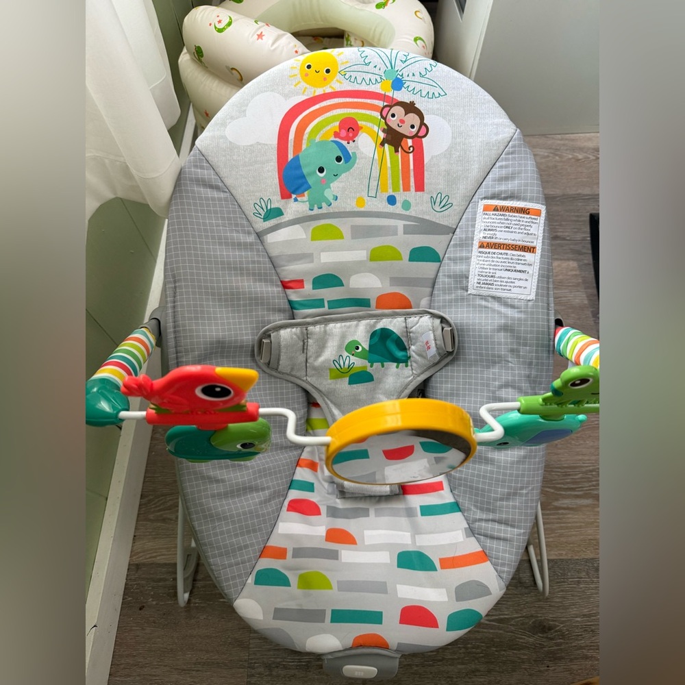 Colorful Baby Bouncer with Playful Design